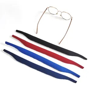Factory Direct Supply Custom Logo Waterproof Neoprene Swimming Floating Sunglasses Straps Glasses Cord
