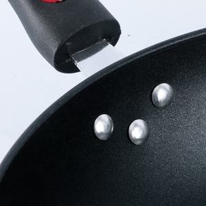 Cuisinière à gaz en fonte de haute qualité à prix bas, vente en gros, cuisine professionnelle, <span class=keywords><strong>wok</strong></span> antiadhésif à fond plat - Product Image 3