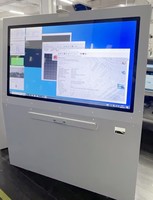 Panel PC Industrial de 55 Pulgadas Económico, Máquina de Control de Kiosco con Pantalla Táctil LCD HD, CPU I3 I5 I7, Todo en Uno, Personalizado de Fábrica, Usado