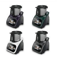 Machine de cuisine multifonctionnelle Cuisinière intelligente Mélangeur thermique de grande capacité Robot culinaire Balance intégrée