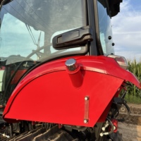 120 chevaux Agriculture chenille tracteur moteur boîte de vitesses cabine Super luxueux grand espace zone d'opération épaissie voies élargies