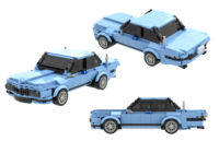 Bloques de Construcción de Vehículos Personalizados, Modelo de Coche, Regalo Creativo, Exhibición de Escritorio, Diseño Personalizado, OEM ODM, Plástico ABS, Escala 1:48