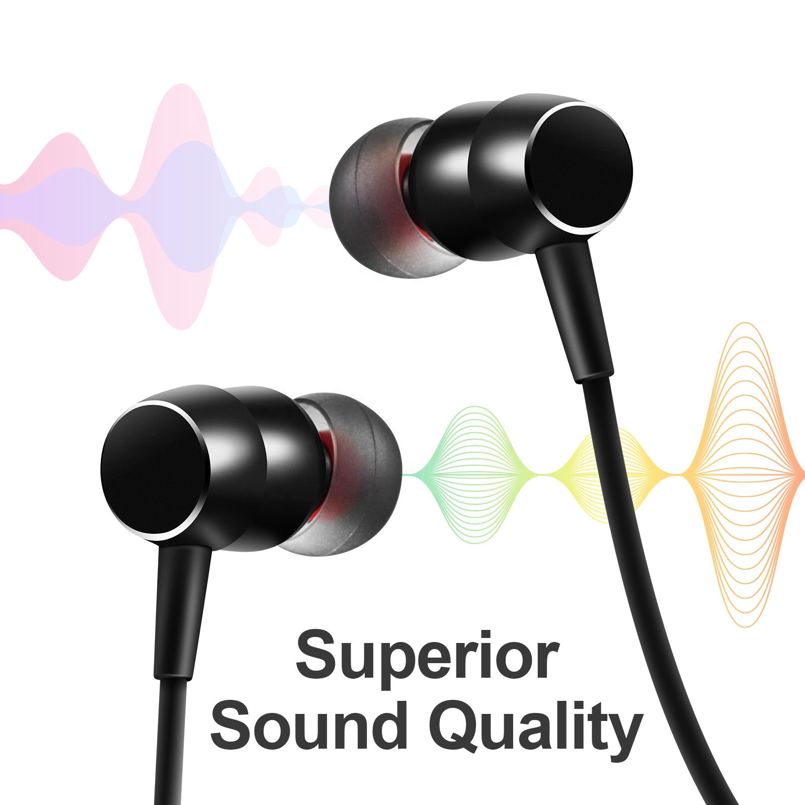 JH-TW40 Neckband Hearing Aids - Amplify Sound for Seniors