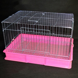 Tavşan kafesi büyük alüminyum gümüş hollandalı domuz gine domuz kafesi büyük uzay mavi havza pet malzemeleri - Product Image 4