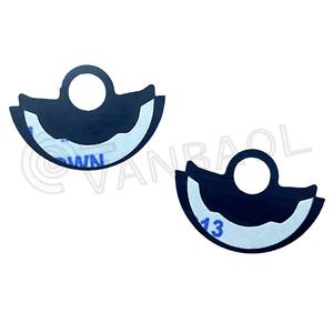 Rotor de Reloj Automático Azul con Diseño de Martillo para Movimiento 4R35 NH35, 12 Animales del Horóscopo Lunar Chino, Reparación de Relojes - Product Image 3