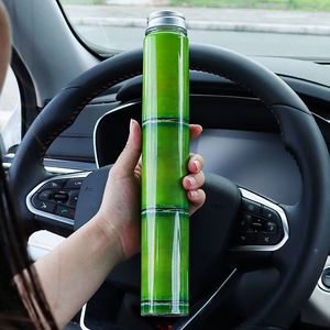 Tapas de Aluminio Personalizadas con Forma de Bambú para Bebidas, Flujo Directo de Agua para Senderismo, Actividades al Aire Libre, Jugos y Bebidas - Product Image 4