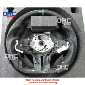 Volante Calefactable de Fibra de Carbono Real para BMW G30 G38 G32 G12 G14 G15 X3m G02 G05 G07 G06 <span class=keywords><strong>M8</strong></span> 540i M550i M Sport (Envío desde Almacén en EE. UU.) - Product Image 4