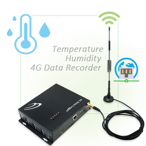 Enregistreur de données 4G pour la température et l'humidité, idéal pour la surveillance environnementale des entrepôts industriels, usines et chambres froides. - Product Image 1