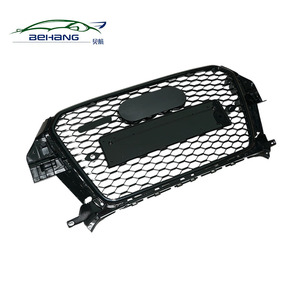 Grille avant pour <span class=keywords><strong>RS</strong></span> <span class=keywords><strong>Q3</strong></span>, compatible avec Audi <span class=keywords><strong>Q3</strong></span> 2013 2014 2015, grille nid d'abeille pour pare-chocs avant, kit de remplacement de carrosserie - Product Image 4