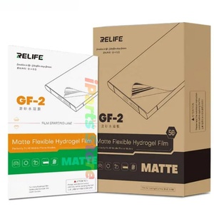 IParts Relife GF-1 GF-2 GF-3 GF-4 SS-057H SS-075 SS-075E HB HE Película Flexible para Juegos, 50 Unidades/Caja, Película Protectora <span class=keywords><strong>de</strong></span> <span class=keywords><strong>Hidrogel</strong></span> para Pantalla, Herramientas para Teléfono - Product Image 5