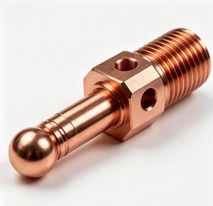 Prototipo de mecanizado CNC personalizado para piezas metálicas como cobre y latón - Product Image 2