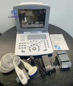 LANNX uRason N6 Best selling Medical Ultrasonic Diagnostic Instrument Laptop Ecograph gravidez humana 2D ultra-som Máquina