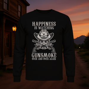 Camiseta de manga larga Cowboy Saloon Classic Country Western Gunsmoke Lover - Product Image 3