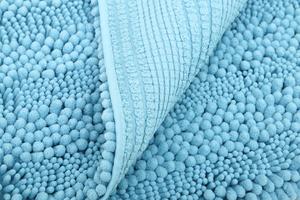 Ensemble de <span class=keywords><strong>tapis</strong></span> de <span class=keywords><strong>bain</strong></span> en polyester 20*32 "+ 17*34" <span class=keywords><strong>Tapis</strong></span> de <span class=keywords><strong>bain</strong></span> en chenille absorbant l'eau avec dos en latex antidérapant - Product Image 4