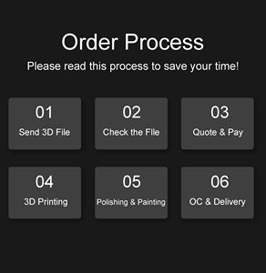 Tùy chỉnh 3D in ấn các bộ phận gia công nguyên mẫu nhanh chóng nhựa kim loại nhôm 3D dịch vụ in ấn - Product Image 6