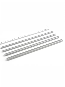 Varillas Roscadas Izquierda/Derecha de Grado de Construcción, Acero al Carbono, Zincado Blanco, M6-M24 para Montaje Solar y Fijación de Estructuras - Product Image 4