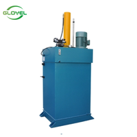 Presses à balles automatiques verticales hydrauliques pour tambour de peinture Compresseur en alliage d'acier inoxydable et d'aluminium avec moteur à vendre