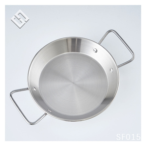 Vente en gros <span class=keywords><strong>de</strong></span> casseroles <span class=keywords><strong>de</strong></span> restaurant en acier inoxydable-Marmite <span class=keywords><strong>de</strong></span> fruits <span class=keywords><strong>de</strong></span> mer à double poignée avec assiette <span class=keywords><strong>de</strong></span> service - Product Image 5