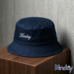 <span class=keywords><strong>Sombrero</strong></span> de Sol de Lona Azul Oscuro Personalizado al por Mayor, Diseño Minimalista, Estético, Clásico, Casual, Suave, Ligero, para Senderismo, Estilo Panamá - Product Image 1