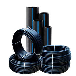 Tubería de <span class=keywords><strong>Agua</strong></span> PE PN16 de 20, 25, <span class=keywords><strong>32</strong></span>, 40, 50, 63, 75 <span class=keywords><strong>mm</strong></span>, 3/2 Pulgadas, SCH40, SDR11, SDR17, Rollo de Tubería de Plástico HDPE para Riego, <span class=keywords><strong>Tubo</strong></span> PE con Rayas Azules - Product Image 2