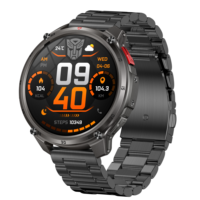 Montre connectée HT50 de haute qualité, batterie longue durée 1200 mAh, écran IPS 1,7 pouce, appels Bluetooth, boussole, IP68, FitCloudPro, montre de sport pour hommes, extérieur