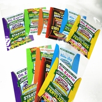 Étiquette thermorétractable en PVC/vinyle sensible à la chaleur pour fruits, légumes et graines, film d'emballage étanche sur mesure