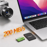 Carte mémoire d'enregistrement vidéo 4K d'origine d'usine, A2 haute vitesse, 128 Go, 256 Go, mini carte SD TF pour Nintendo Switch et caméra de chasse