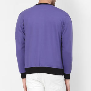 Vestes pour hommes Tissu d'extérieur de qualité avec décoration de poche Veste de rue grande taille pour homme - Product Image 4