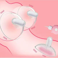 Tragbarer Brustmassager Verbesserte Version Vibrierender Masturbator Klitoris-Stimulator Orgasmus-Sexspielzeug Made in China für Frauen