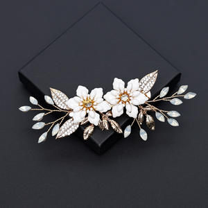 Neuer Chinesischer Vintage-Haarkamm aus Legierung mit Blumen, Braut-Kopfschmuck - Product Image 2