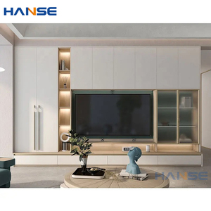 Armarios de <span class=keywords><strong>tv</strong></span> de pared clásicos personalizados para el hogar, sala de estar modernos para juegos de muebles, laca de alto brillo, <span class=keywords><strong>blanco</strong></span>, mdf, muebles de madera - Product Image 1
