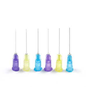 <span class=keywords><strong>Aiguille</strong></span> d'irrigation dentaire jetable 23G <span class=keywords><strong>27G</strong></span> 30G crantée à double port latéral - Product Image 1