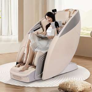 2025 Luxus Zero Gravity 4D SL-Track Ganzkörper-Elektrischer Massagesessel mit Heizung, Shiatsu-Kneten, Thai-Stretch für Zuhause und Büro - Product Image 1