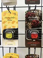 Diffuseur de parfum de voiture OEM personnalisé avec logo, longue durée, en plastique, coton, liquide, papier, alliage, à clipser sur grille d'aération