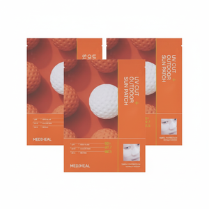 อุปกรณ์ป้องกันแสงแดดสำหรับกลางแจ้ง3เมล็ด X 4P ชุด UPF50 + 5กรัม3ชิ้นแผ่นแปะร่างกายลดราคา - Product Image 1