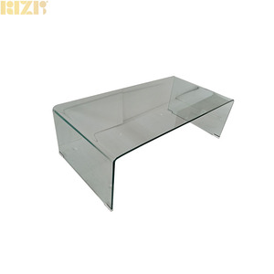 Mesa de centro de diseño de cristal superior transparente templado completo estilo Simple Natural mesa de centro de diseño de 12Mm de grosor moderna para Hotel hogar banquete Villa, etc, - Product Image 5