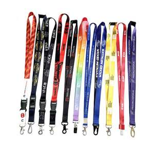 Cordón de seguridad personalizado para tarjetas de identificación, llaveros y credenciales con logo, cordón de poliéster sublimado personalizado para el cuello - Product Image 2