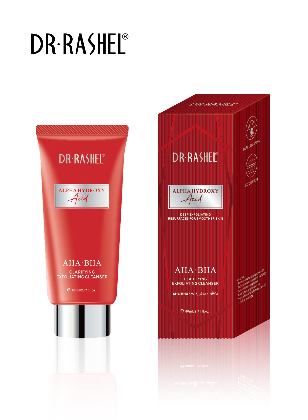 AHA BHA limpiador Facial 80ml