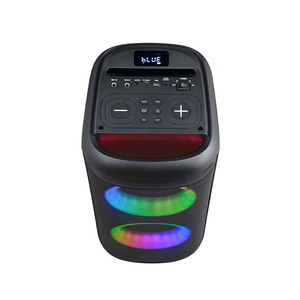 Portable Bluetooth <b>Speaker</b> With Colorful <b>Led</b> Light Rechargeable Battery For Outdoor Karaoke Fitness Parks - Product Image 2