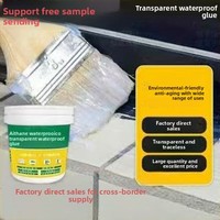 FEILING Liquide acrylique transparent, imperméable et anti-humidité pour l'étanchéité des murs extérieurs et des carreaux de toilettes contre les fuites