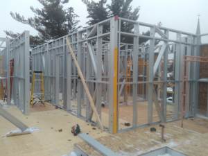 PTH 공장 럭셔리 조립식 주택 새로운 디자인 라이트 스틸 빌라 조립식 주택 - Product Image 5