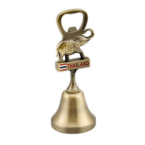 Campana de Metal con mango de Metal PARA CENA, campanilla de latón personalizada con mango de Metal antiguo, estilo Retro de países de Omán, Dubai, Corea, Italia - Product Image 4