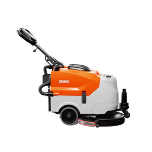 Chancee M30 + プロフェッショナル電気フロアスクラバーマシン床洗浄機の後ろを歩く - Product Image 1