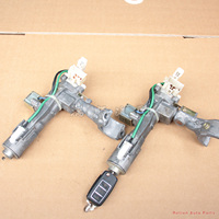 45020-60-15 Unidad de Bloqueo del Interruptor de Encendido y Llave 45020-60-14 Para Toyota Land Cruiser Prado 120 125 Original Usado