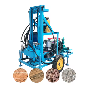 Machine de forage de puits d'eau hydraulique de 100 m 150 m, conception mini <span class=keywords><strong>portable</strong></span>, facile à utiliser - Product Image 2