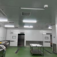 Gmp Panneaux sandwich modulaires Salle blanche avec filtre HEPA Porte battante FFU Différents niveaux de propreté Atelier