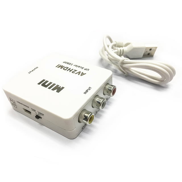 Promotion 1080P 60Hz Mini Size Other Home Audio AV2HDMI AV Full HD AV to HDMI Video RCA to HDMI Converter Adapter