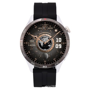 Montre connectée intelligente avec bracelet <span class=keywords><strong>de</strong></span> suivi <span class=keywords><strong>de</strong></span> santé, chargement magnétique, compteur <span class=keywords><strong>de</strong></span> pas, surveillance <span class=keywords><strong>de</strong></span> la fréquence cardiaque, écran TFT et bracelet en silicone - Product Image 3
