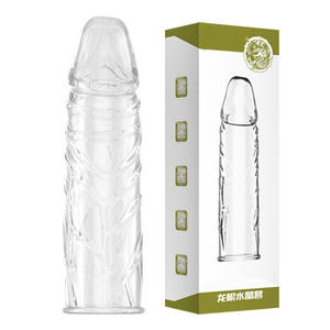 Hot-Selling Transparent Crystal Thorn Ring Große Partikel Sexspielzeug Adult Kondom - Product Image 2