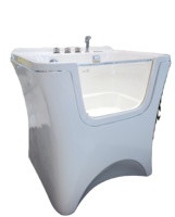 Baignoire SPA de Luxe pour Animaux de Compagnie (Chats et Chiens) en Acrylique avec Fonction Bain de Lait et Micro-Nano Bulles - Équipement de Toilettage et de Bain